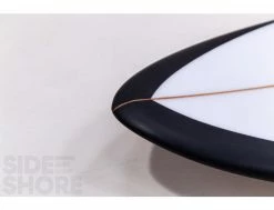 Myconaut - Black Rails - Planche de Surf 5'5 x 20 1/2" x 2 7/16" - Quad - Futures -Side-Shore Soldes Magasin myconaut black rails 55 x 20 12 x 2 716 quad futures christenson surfboards 15