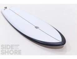 Myconaut - Black Rails - 5'5 X 20 1/2" X 2 7/16" - Quad - Futures -Side-Shore Soldes Magasin myconaut black rails 55 x 20 12 x 2 716 quad futures christenson surfboards 4098 2