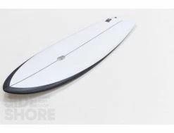 Myconaut - Black Rails - 6'1 X 21 1/2" X 2 3/4" - Quad - Futures -Side-Shore Soldes Magasin myconaut black rails 61 x 21 12 x 2 34 quad futures christenson surfboards 12