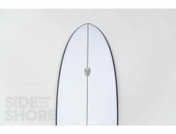 Myconaut - Black Rails - 6'1 X 21 1/2" X 2 3/4" - Quad - Futures -Side-Shore Soldes Magasin myconaut black rails 61 x 21 12 x 2 34 quad futures christenson surfboards 17