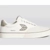 Naioca Pro Off White Vintage Grey - Chaussures Femme Vintage Confortables -Side-Shore Soldes Magasin naioca pro off white vintage grey cariuma