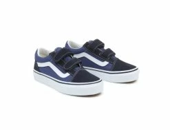 Chaussures Vans Old Skool V Navy True White pour Enfants - Confort et Style -Side-Shore Soldes Magasin old skool v navy true white vans 5