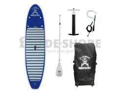 Pack SURFPISTOLS ISUP Bleu SNSM 10' - SUP Gonflable pour Stand Up Paddle et Sports Nautiques -Side-Shore Soldes Magasin pack surfpistols isup blue snsm 10 surfpistols 9