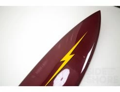 Pipeliner - 7'8 - Single - Us Box -Side-Shore Soldes Magasin pipeliner 78 single us box lightning bolt burgundy 3