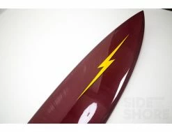 Pipeliner - 7'8 - Single - Us Box -Side-Shore Soldes Magasin pipeliner 78 single us box lightning bolt burgundy 4