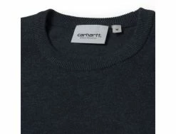 Carhartt Playoff Sweater Dark Navy Heather -Side-Shore Soldes Magasin playoff sweater dark navy heather carhartt 3