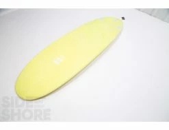Plus - Yellow - 7'0" X 23" X 3 1/2" - 68 L - Thruster - Futures -Side-Shore Soldes Magasin plus yellow 70 x 23 x 3 12 68 l thruster futures indio 16