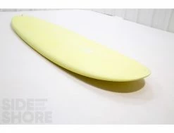 Plus - Yellow - 7'0" X 23" X 3 1/2" - 68 L - Thruster - Futures -Side-Shore Soldes Magasin plus yellow 70 x 23 x 3 12 68 l thruster futures indio 3