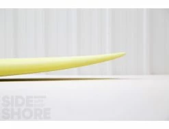 Plus - Yellow - 7'0" X 23" X 3 1/2" - 68 L - Thruster - Futures -Side-Shore Soldes Magasin plus yellow 70 x 23 x 3 12 68 l thruster futures indio 7
