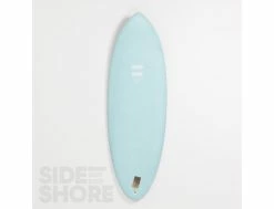 Racer - Grom Aqua Blue - 4'11 X 19 2/8" X 2 1/2" - 22 L -Side-Shore Soldes Magasin racer grom aqua blue 411 x 19 x 2 18 225 l indio 18