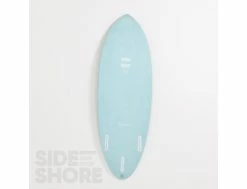 Racer - Grom Aqua Blue - 4'11 X 19 2/8" X 2 1/2" - 22 L -Side-Shore Soldes Magasin racer grom aqua blue 411 x 19 x 2 18 225 l indio 19