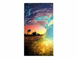 Serviette de Plage Slowtide - Rainbow Save Ice | Accessoire d'Été Écologique -Side-Shore Soldes Magasin rainbow save ice slowtide 4