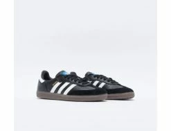 Chaussures Samba ADV Noir Blanc Or pour Homme | Style et Confort -Side-Shore Soldes Magasin samba adv black white gold adidas skateboarding 5
