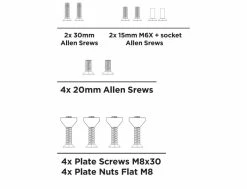 Screw Set For Foil Hydros -Side-Shore Soldes Magasin screw set for foil hydros mfc 2