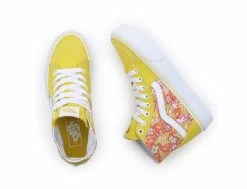 Chaussures Vans Sk8-Hi Tapered Psychedelic Resort Passion Flower pour Femmes -Side-Shore Soldes Magasin sk8 hi tapered psychedelic resort passion flower vans 2