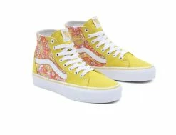 Chaussures Vans Sk8-Hi Tapered Psychedelic Resort Passion Flower pour Femmes