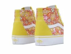 Chaussures Vans Sk8-Hi Tapered Psychedelic Resort Passion Flower pour Femmes -Side-Shore Soldes Magasin sk8 hi tapered psychedelic resort passion flower vans 4