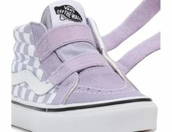 Chaussures Bébé Vans Sk8-Mid Reissue Toddler Languid Lavender - Confort et Style -Side-Shore Soldes Magasin sk8 mid reissue toddler languid lavender vans 2