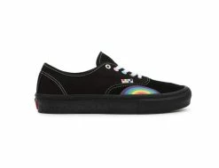Chaussures Vans Skate Authentic Pride Black Multi pour Femmes | Style Urbain et Confort -Side-Shore Soldes Magasin skate authentic pride black multi vans 2