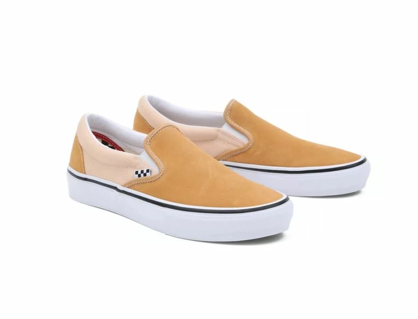 Vans Skate Slip On Honey Peach - Chaussures Femme 3 Vans Skate Slip On Honey Peach - Chaussures Femme