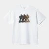 Carhartt SS Built T-Shirt 2 Carhartt SS Built T-Shirt -Side-Shore Soldes Magasin ss built t shirt carhartt