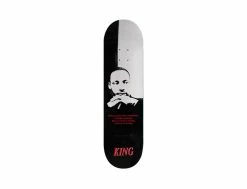 Planche à Roulettes 'Strength To Love' Noir et Blanc - Street Sports -Side-Shore Soldes Magasin strenght to love black white king skateboards 2