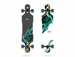 Long Island Teal 41.65 X 9.95 Drop Complete - Longskate Complet pour Street Sports