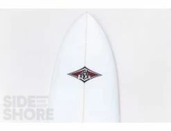 Tiburon - Clear - 5'6 X 21 3/8" X 2 9/16" - 34.4 L - Twin - Futures -Side-Shore Soldes Magasin tiburon clear 56 x 21 38 x 2 916 344 l twin futures bear surfboards 12