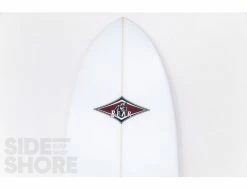 Tiburon - Clear - 5'6 X 21 3/8" X 2 9/16" - 34.4 L - Twin - Futures -Side-Shore Soldes Magasin tiburon clear 56 x 21 38 x 2 916 344 l twin futures bear surfboards 18