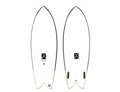 Too Fish - Planche de Surf Helium - 5'3" X 20 1/2" X 2 1/4" - 28.5 L - Twin - Pour Toutes Vagues -Side-Shore Soldes Magasin too fish helium 53 x 20 12 x 2 14 285 l twin firewire 3