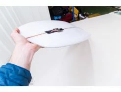 Ultra Tracker - Clear - 7'10 X 21 1/2" X 3 1/8" - Single - Us Box -Side-Shore Soldes Magasin ultra tracker clear 710 x 21 12 x 3 18 single us box christenson surfboards 15