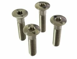 Vis 30mm M7 Titanium CSK Screw Set
