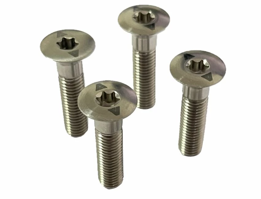 Vis 30mm M7 Titanium CSK Screw Set 3 Vis 30mm M7 Titanium CSK Screw Set
