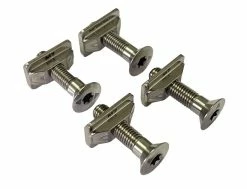 Vis 30mm M7 Titanium CSK Screw T-NUT Set