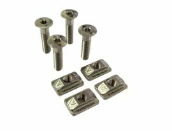 Vis 30mm M7 Titanium CSK Screw T-NUT Set -Side-Shore Soldes Magasin vis 30mm m7 titanium csk screw t nut set armstrong foils 3