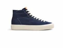 VM001 Canvas Hi Blue White - Chaussures Femme Confortables et Tendances | Les Bons Plans -Side-Shore Soldes Magasin vm001 canvas hi blue white last resort ab 6