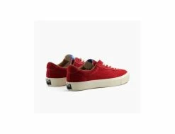 VM001 Suede Lo Old Red White - Chaussures Homme Confortables et Tendances | Les Bons Plans -Side-Shore Soldes Magasin vm001 suede lo old red white last resort ab 2