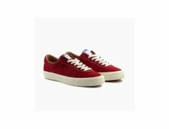 VM001 Suede Lo Old Red White - Chaussures Homme Confortables et Tendances | Les Bons Plans -Side-Shore Soldes Magasin vm001 suede lo old red white last resort ab 4