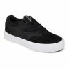 Chaussures DC SHOES Youth Kalis Vulc Mid Noir Blanc pour Enfants -Side-Shore Soldes Magasin youth kalis vulc mid black black white dc shoes