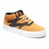 DC SHOES Jeunesse Kalis Vulc Mid Blé - Chaussures de Skate pour Enfants -Side-Shore Soldes Magasin youth kalis vulc mid wheat dc shoes