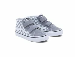 Chaussures Vans Youth Sk8-Mid Reissue Color Theory Check Tradewinds pour Enfants -Side-Shore Soldes Magasin youth sk8 mid reissue color theory check tradewinds vans 5