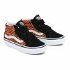 Vans Youth Sk8-Mid Reissue Tiger Noir Blanc - Chaussures pour Enfants -Side-Shore Soldes Magasin youth sk8 mid reissue tiger black white vans